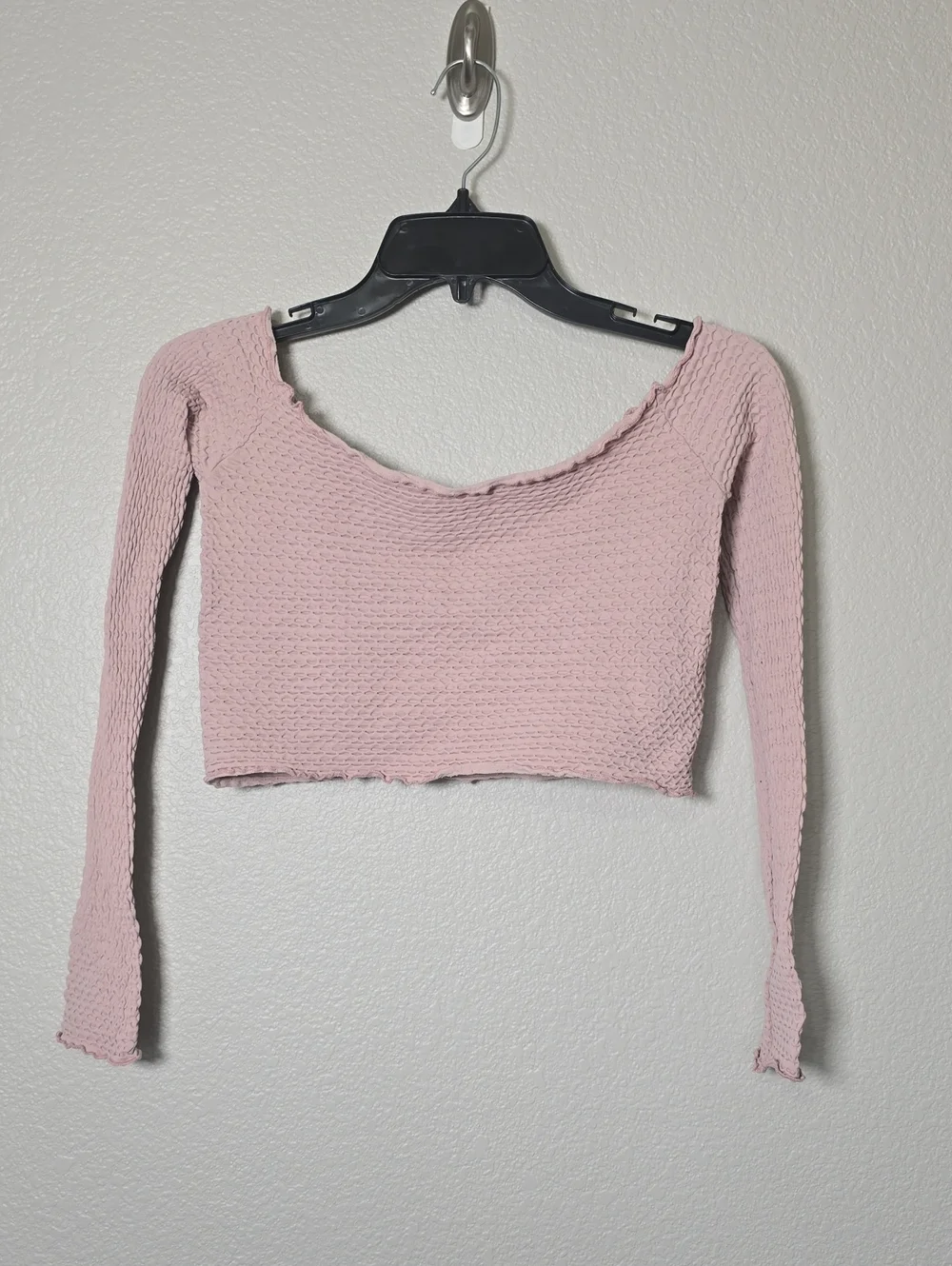 Dusty Pink Free People Crop Top